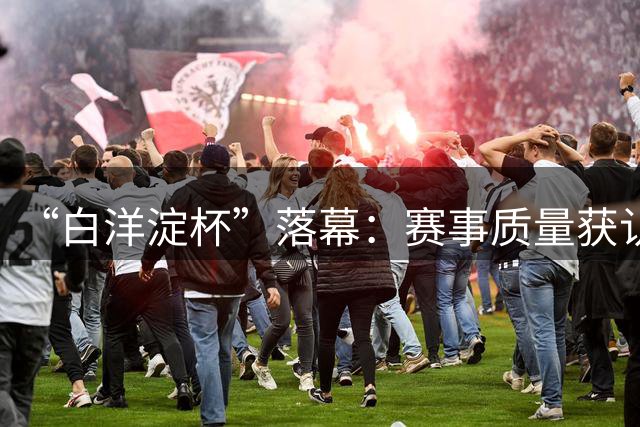 “白洋淀杯”落幕：赛事质量获认可，拉动经济150余万元